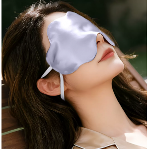 真丝云朵遮光眼罩桑蚕丝睡眠专用男睡觉女士缓解眼疲劳